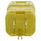 Ac Works Straight Blade Plug, 5-15P, 15 A, 125V AC, 2 Pole, Screw Terminals, Grounded ASQ515P-YW - alternate 3